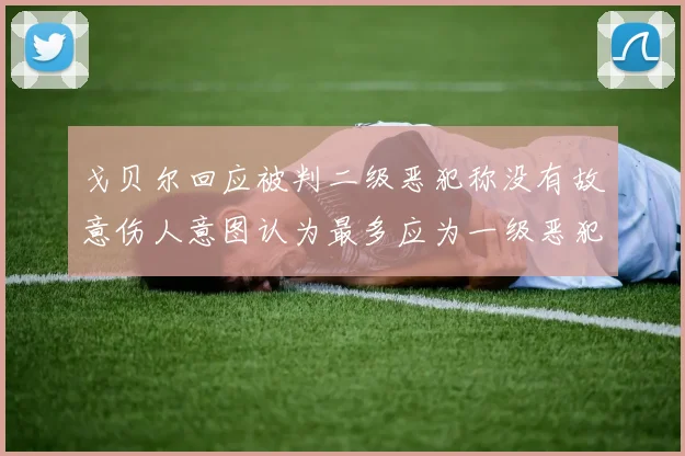 戈贝尔回应被判二级恶犯称没有故意伤人意图认为最多应为一级恶犯